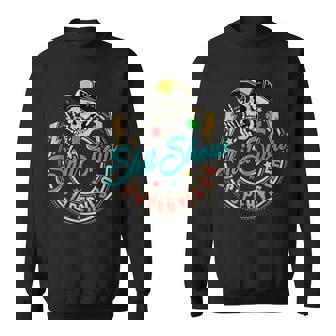 Cool Shit Show Supervisor Skull Hilarious Vintage For Adults Sweatshirt - Monsterry