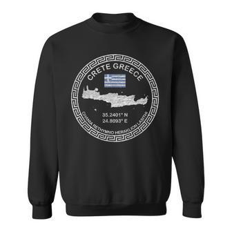 Crete Greece Chania Heraklion Rethymno Lasithi Crete S Sweatshirt - Geschenkecke