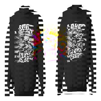 I Crushed 100 Days Of School Dirt Bike For Boys 100Th Day Sweatshirt | Mazezy