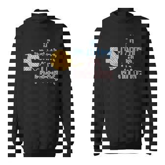 Cuando Estoy Sentado Estoy Tejiendo Divertido Tejedor Camisa de entrenamiento - Regaloses