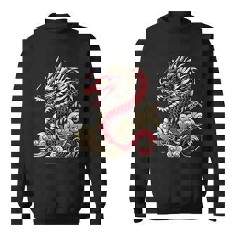 Culture Japonaise Dragon Asiatique Sweater e - Cadeauxyz