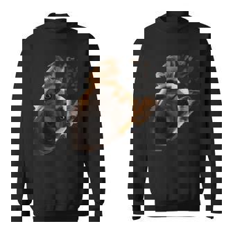 Curious African Wild Dog Sweatshirt - Monsterry