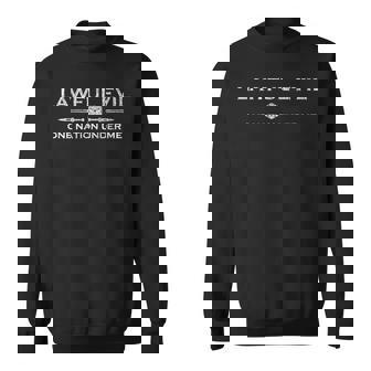D20 Roleplaying Alignment Lawful Evil Sweatshirt - Monsterry