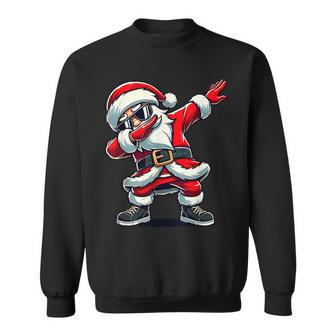 Dabbing Santa Claus Christmas Boys Sweatshirt - Geschenkecke