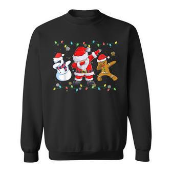 Dabbing Santa Claus Christmas Xmas Sweatshirt - Geschenkecke