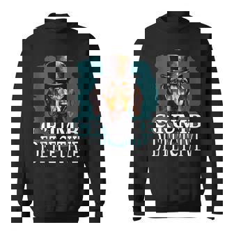 Dachshund Dog Crumb Detective Tank Top Sweatshirt - Monsterry