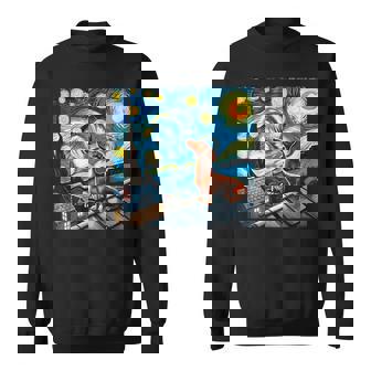 Dachshund Starry Night Sky Dachshund Sweatshirt - Monsterry