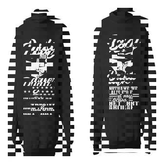 Dad And Daughter Father Love Father's Day Sweatshirt - Monsterry