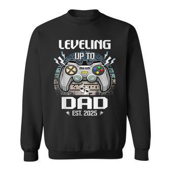 Dad Level Unlocked Est 2025 Leveling Up To Dad Sweatshirt - Geschenkecke