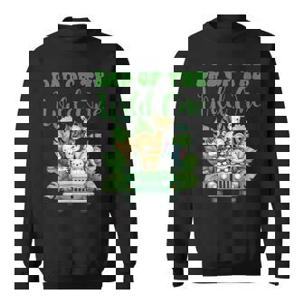 Dad Of The Wild One Safari Zoo Birthday Family Kids Boys Sweatshirt - Monsterry