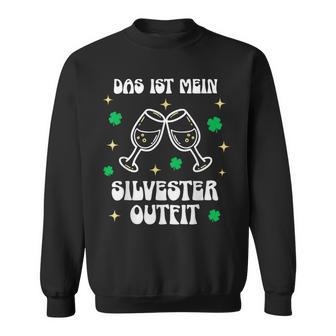 Das Ist Mein Silvester Outfit Party Outfits Silvesterfeier Sweatshirt - Geschenkecke