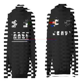 De Fútbol Paraguay Con Bandera De Fútbol Sin Mangas Camisa de entrenamiento - Regaloses