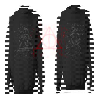Deathly Bloody Red Mystical Symbol Scary Halloween Tank Top Sweatshirt - Monsterry