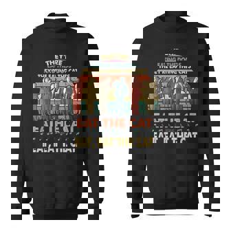 Débat Sur La Chanson Eat The Cat They're Eating The Dogs De Donald Trump Sweater e - Cadeauxyz