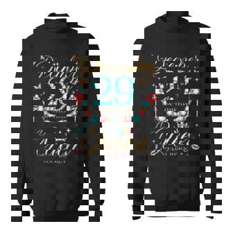 On December 29th A Queen Was Born On December 29 Birthday Sweatshirt - Monsterry