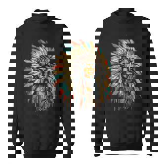 intage Multicolore Indien Amérindien Sweater e - Cadeauxyz