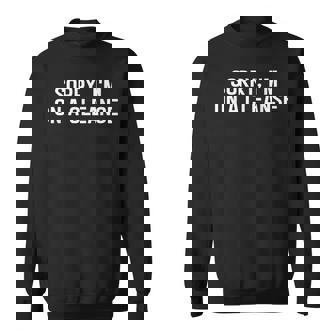 Detox Diet Juice Cleanse Sweatshirt - Monsterry