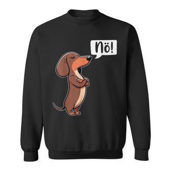 Dickköpfiger Rauhaardackel Nö Dachshund Dog Dog Sweatshirt - Geschenkecke