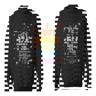I Like Dicks Naughty Lgbt Gay Pride Couleurs Arc-En-Ciel Sweater e - Cadeauxyz