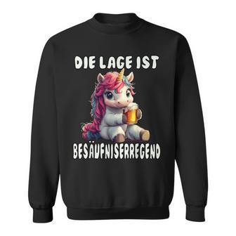 Die Lage Ist Besäufniserregend Carnival Costume Sweatshirt - Geschenkecke