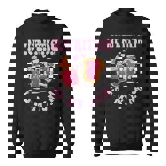 Dietitian Nutrition Nutritionist Dietary Expert Sweatshirt - Monsterry