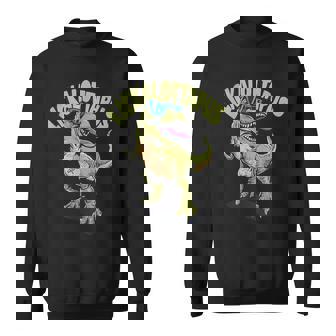 Dino Pun LGBT Lesbian Or Straight Men Dinosaur Lickalottapus Sweatshirt - Monsterry