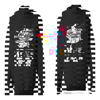 Dip Dye Repeat Easter 2025 Teinture D'œufs Colorés Sweater e - Cadeauxyz