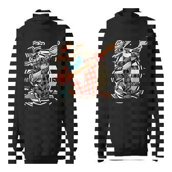 Divertido Leñador Dab Dabbing Dibujos Animados Con Hacha Resistente Hipster Camisa de entrenamiento - Regaloses
