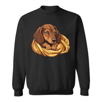 Dog Dachshund Official Favourite Sleeping Dachshund Sweatshirt - Geschenkecke