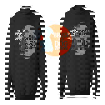 Dog Groomer Brush Your Dog Grooming Reaper Halloween Sweatshirt - Monsterry