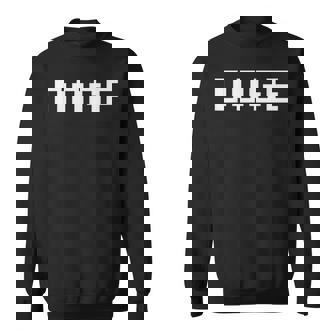 Doge DOGE Pixel Bitmap Font Sweatshirt - Seseable