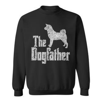 The Dogfather Akita Inu Dog Silhouette Sweatshirt - Geschenkecke