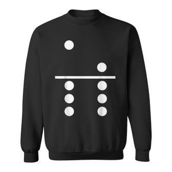 Domino Stein 2 Pieces 6 Pieces Carnival Costume Sweatshirt - Geschenkecke