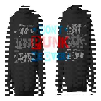 Don't Punk Me Over Gothique Gothique Concert Drôle Sweater e - Cadeauxyz