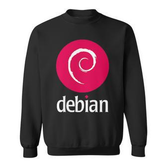 Double-Sided Debian Linux Software Of The Dedicated Community Sweatshirt - Geschenkecke