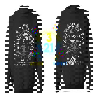 Down Right Perfect World Down Syndrome Awareness Day Socks Sweatshirt | Seseable UK