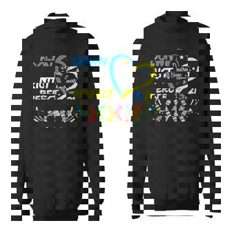 Down Syndrome Awareness 321 Down Right Perfect Socks Sweatshirt - Thegiftio UK