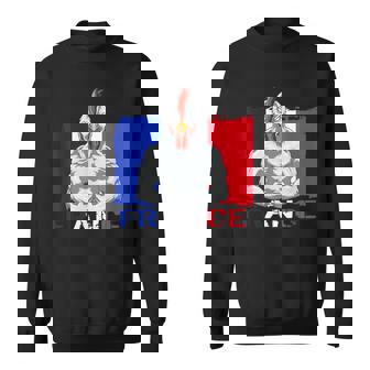 Drapeau Français Coq Patriotique Sweater e - Cadeauxyz