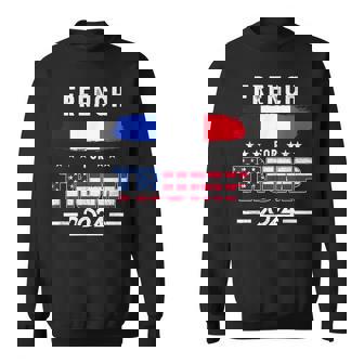 Drapeau Français Pour Trump 2024 Supporter Patriotique Sweater e - Cadeauxyz