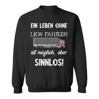 Driving Trucker Sweatshirt - Geschenkecke