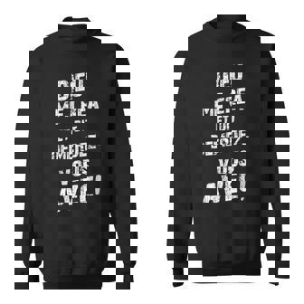 Drole Dieu Me Crea Et Dit Demerdezous Avec Humour Sweater e - Cadeauxyz