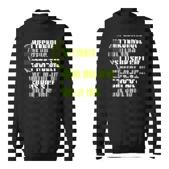 Drôle Technique De Tennis Est Top Secrète Sweater e - Cadeauxyz
