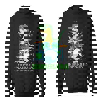 Drummer Cadeau Enfants Musicien Dinosaure T Rex Batterie Sweater e - Cadeauxyz