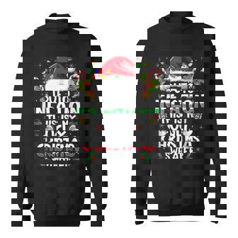 Due To Inflation Ugly Christmas Sweaters Sweatshirt - Monsterry
