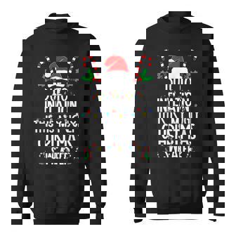 Due To Inflation This Is My Ugly Christmas Sweaters Sweatshirt - Monsterry