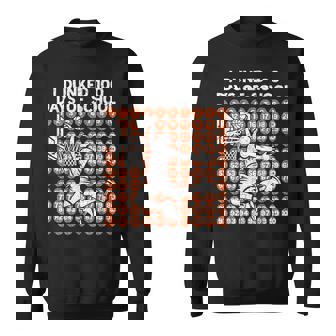 I Dunked 100 Days Of School Basketball 100Th Day Of School Sweatshirt - Monsterry