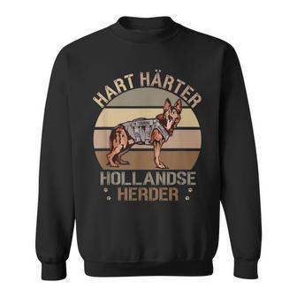 Dutch German Shepherd Hard Hardener Hollandse Herder Dog Sweatshirt - Geschenkecke