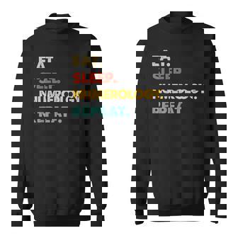 Eat Sleep Numerology Repeat Numerology Lover Sweatshirt - Monsterry