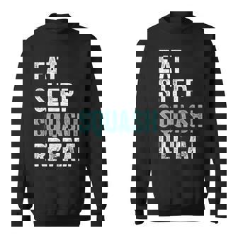 Eat Sleep Squash Repeat Squash Camisa de entrenamiento - Regaloses