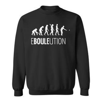 Ebouleution Evolution Boulspieler Idea Sweatshirt - Geschenkecke